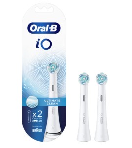 Oral-B Ανταλλακτικές Κεφαλές iO Ultimate Clean White 2τμχ