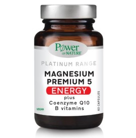 Power Health Platinum Range Magnesium Premium 5 Energy, 60caps