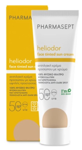 Pharmasept Heliodor Face Tinted Sun Cream SPF50, 50ml