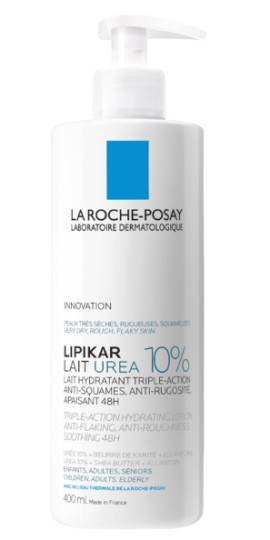 La Roche-Posay Lipikar Lait Urea 10% Triple Action Hydrating Lotion, 400ml