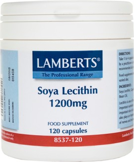 Lamberts Soya Lecithin 1200mg 120 caps