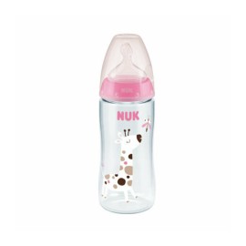 NUK First Choice Με Θηλή Σιλικόνης Ροζ 6-18 μηνών 360ml