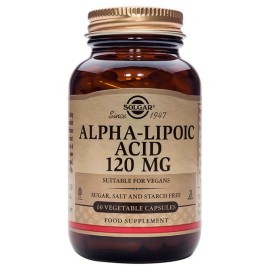 Solgar Alpha Lipoic Acid 120mg 60vcaps