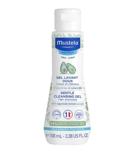 Mustela Bebe Gentle Cleansing Gel Απαλό Αφροντούς για Σώμα & Μαλλιά, 100ml