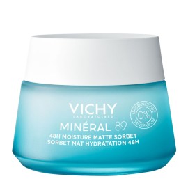 Vichy Mineral 89 Κρέμα Gel Ενυδάτωσης 48Ω για Λιπαρή Επιδερμίδα 50ml