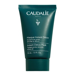 Caudalie Instant Detox Mask Μάσκα Αποτοξίνωσης με Ροζ Άργιλο, 35ml