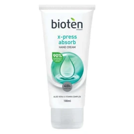 Bioten Xpress Absorb Hand Cream Κρέμα Χεριών με Αλόη που Απορροφάται Άμεσα, 100ml