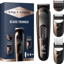 Gillette King C Beard Trimmer Μηχανή Κουρέματος για τα Γένια, 1 σετ