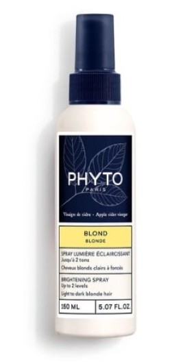Phyto Blond Brightening Spray Up to 2 Levels Λάμψης Ανοιχτόχρωμα Έως Σκούρα Ξανθά Μαλλιά, 150ml