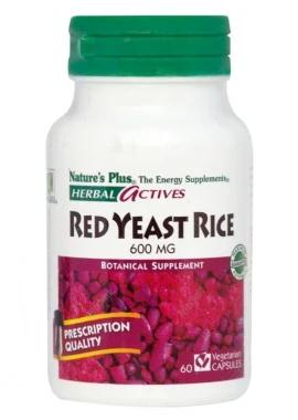 Natures Plus, Red Yeast Rice 600 mg, 60 κάψουλες