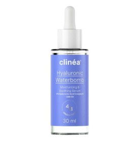 Clinea Hyaluronic Waterbomb Ενυδατικός & Καταπραϋντικός Ορός, 30ml