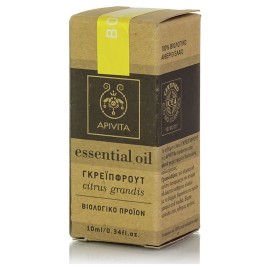 Apivita Essential Oil Grapefruit Αιθέριο Έλαιο Γκρέιπφρουτ 10ml