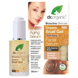 Dr.Organic Ant-Aging Facial Serum Αντιγηραντικός Ορός με Βιολογικό Έκκριμα Σαλιγγαριού 30ml