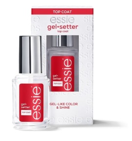 Essie Gel Setter Top Coat Γυαλιστικό Νυχιών Σφραγίζει το Χρώμα & Δίνει Όψη Τζελ, 13.5ml