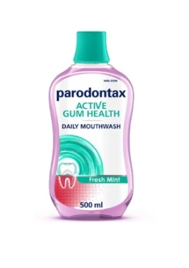 Parodontax Active Gum Health Mouthwash Fresh Mint Στοματικό Διάλυμα, 500ml