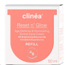 Clinea Reset & Glow Sorbet Κρέμα Ημέρας Αντιγήρανσης & Λάμψης Refill 50ml