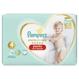 Pampers Premium Care Pants no 4 9-15kg  38τμχ