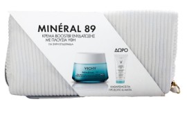 Vichy Promo Mineral 89 Κρέμα Booster Ενυδάτωσης με Πλούσια Υφή 50ml ΔΩΡΟ Γαλάκτωμα Καθαρισμού 3 σε 1 100ml