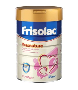 ΝΟΥΝΟΥ Frisolac Premature Γάλα Ειδικής Διατροφής σε Σκόνη για Πρόωρα Βρέφη 400gr