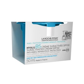 La Roche Posay Hyalu B5 Suractivated Cream SPF30 Refill Αντιρυτιδική Κρέμα για Άμεση Σύσφιξη Λείανση & Επανόρθωση 50ml La Roche Posay Hyalu B5 Suractivated Cream SPF30 Refill Αντιρυτιδική Κρέμα για Άμεση Σύσφιξη Λείανση & Επανόρθωση 50ml La Roche Posay Hy