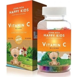 John Noa Happy Kids Vitamin C Παιδικό Συμπλήρωμα Βιταμίνης C, 90gummies