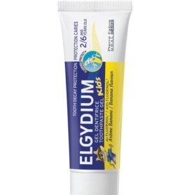 Elgydium Kids Banana Οδοντόκρεμα 500ppm Ιόντων Φθορίου για Παιδιά με γεύση Μπανάνα, 50ml