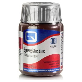 Quest Naturapharma Synergistic Zinc & Copper 15mg 30tabs