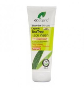 Dr Organic Tea Tree face wash 200ml