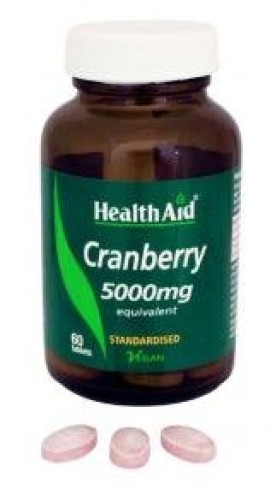 Health Aid Cranberry 5000mg 60 ταμπλέτες