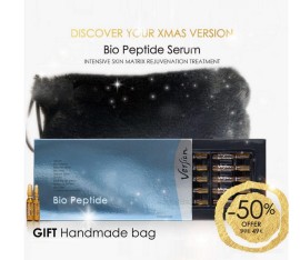 Version Set Bio Peptide Serum Εντατική Θεραπεία Αναδόμησης 15x2,5ml & Δώρο Τσαντάκι
