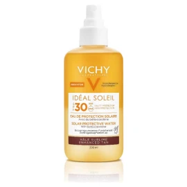 Vichy Ideal Soleil spf30 - Νερό Προστασίας απο τον Ήλιο για Λαμπερό Μαύρισμα 200ml