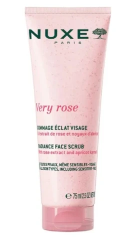 Nuxe VERY ROSE gentle exfoliant Face scrub - exfoliator, 75ml