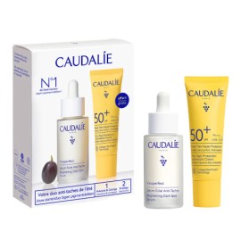 Caudalie Dark-Spot Correcting Summer Duo Promo Vinoperfect Brightening Dark Spot Serum Ορός Προσώπου Λάμψης για Πανάδες, 30ml & Vinosun Lightweight Cream Αντηλιακή Κρέμα Ελαφριάς Υφής SPF50+, 20ml, 1σετ