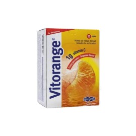 UniPharma Vitorange Συμπλήρωμα Διατροφής με Βιταμίνη C 1gr με Γεύση Μανταρίνι 20 Sticks