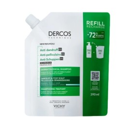 Vichy Dercos Anti-Dandruff DS Refill Σαμπουάν κατά της Ξηροδερμίας, της Πιτυρίδας και του Κνησμού για Κανονικά - Λιπαρά Μαλλιά Ανταλλακτικό, 390ml
