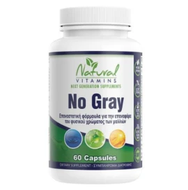 Natural Vitamins No Gray, 60 κάψουλες