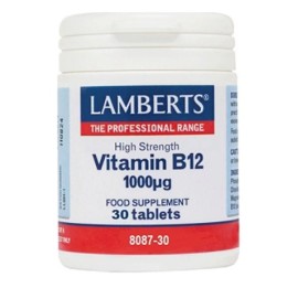 Lamberts Vitamin B12 1000μg 30 ταμπλέτες
