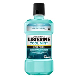 Listerine Cool Mint Στοματικό Διάλυμα Με Ήπια Γεύση  500ml