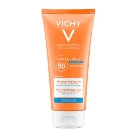 Vichy Capital Soleil Beach Protect spf50 Αντιηλιακό Γαλάκτωμα Προσώπου & Σώματος 200ml