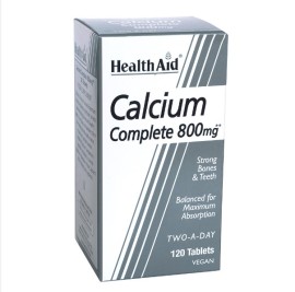 Health Aid Calcium Complete 800mg, 120 ταμπλέτες