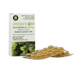 Oregano 4 Life Wild Oregano Oil 10% Αιθέριο Έλαιο Ρίγανης με Πληθώρα Ευεργετικών Ιδιοτήτων για Όλο τον Οργανισμό 30softgels