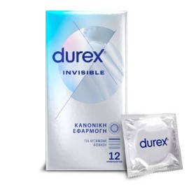 Durex Προφυλακτικά Invisible 12τεμ