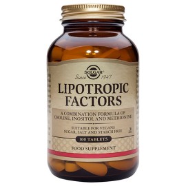 Solgar Lipotropic Factors  100 tabs