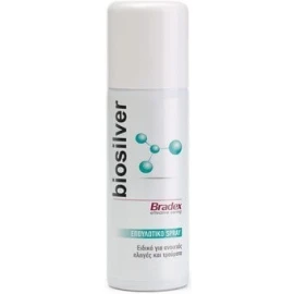 Bradex Biosilver Επουλωτικό Spray 125ml