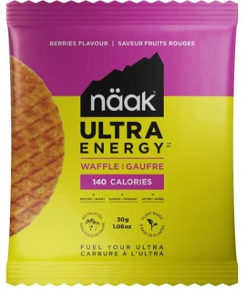 Näak Ultra Energy Βάφλα με Υδατάνθρακες, 30g Γεύση Berries