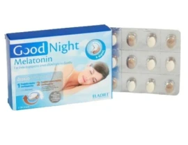 Eladiet Good Night Melatonin Συμπλήρωμα Διατροφής για την Αυπνία, 30 Δισκία