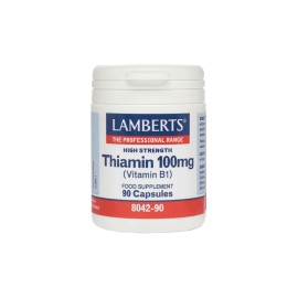 Lamberts Thiamin 100mg 90 κάψουλες