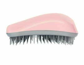 Dessata Antistatic Brush Βούρτσα Μαλλιών που Ξεμπλέκει Στεγνά & Βρεγμένα Μαλλιά, Ροζ - Ασημί 1τμχ