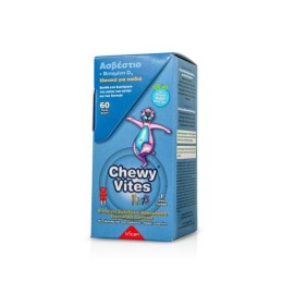 Vican Chewy Vites Ασβέστιο & D3 Παιδικό Συμπλήρωμα Διατροφής 60τμχ