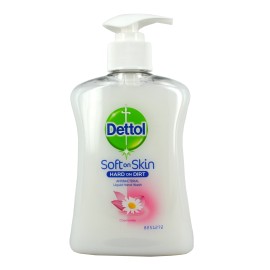 Dettol Soft on Skin Αντιβακτηριδιακό Κρεμοσάπουνο με χαμομήλι 250ml